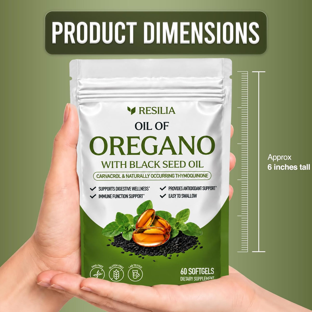 Softgels with Black Seed Oil - 120 Softgels