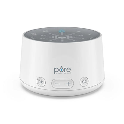 DOZE Sound Machine and Sleep Light - 6 Soothing Sounds, Relaxing Pulse Light, Auto Sleep Timer, and Built-In USB Charger - All-Natural Sleep and Stress Reliever